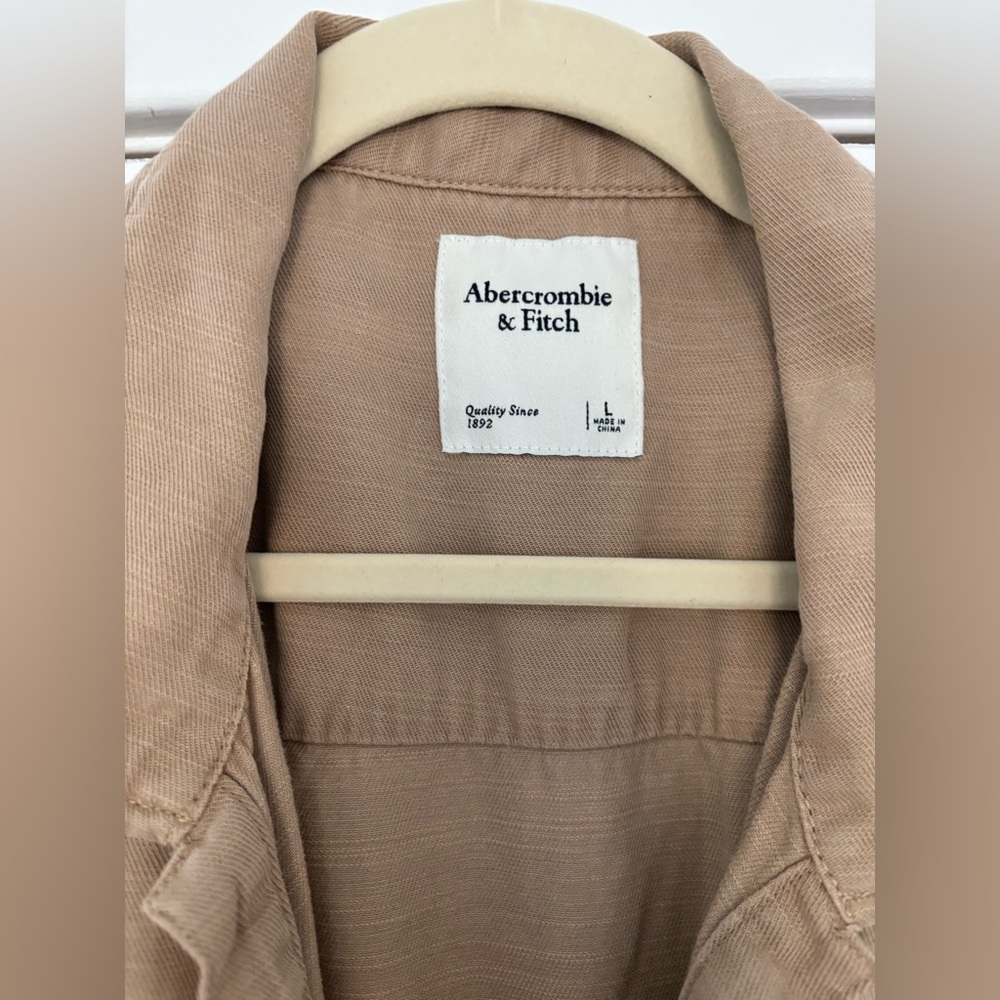 Abercrombie & Fitch Beige/Tan Jumpsuit Romper